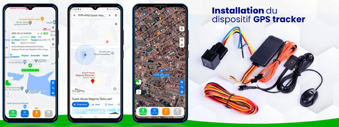 Application de suivi et traceur GPS des véhicules Application de suivi et traceur GPS des véhicules